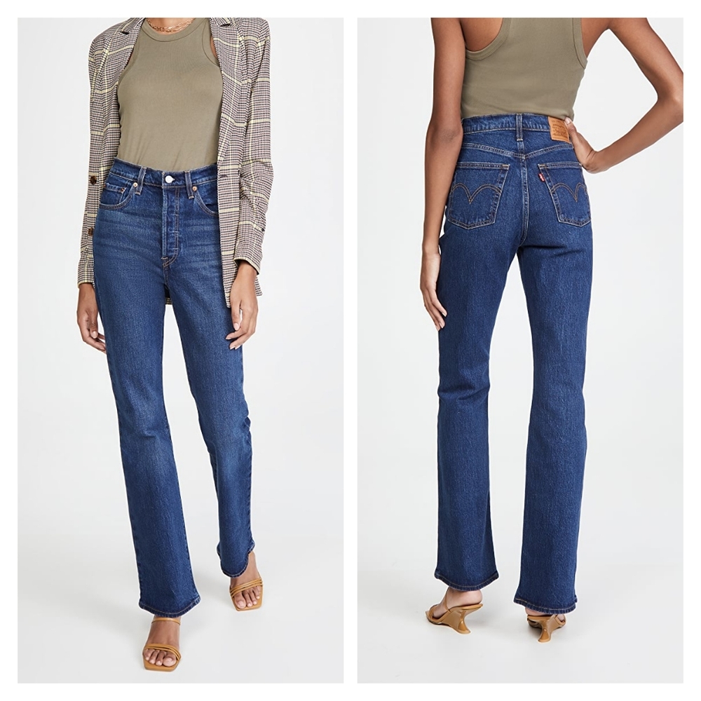 Levi's Ribcage High Rise Bootcut Jeans - Picture 9 of 16